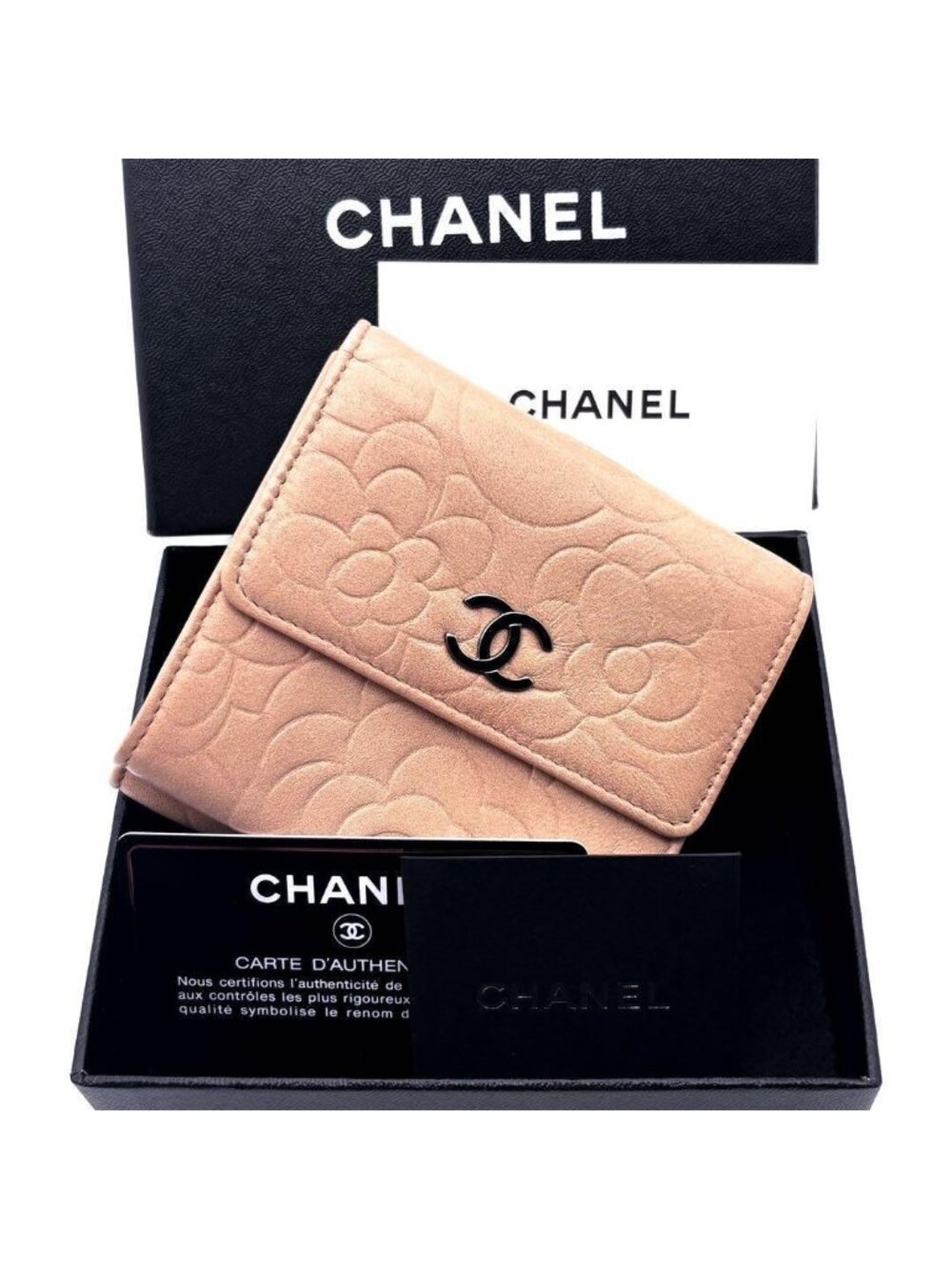 Chanel Wallet Camellia Pink